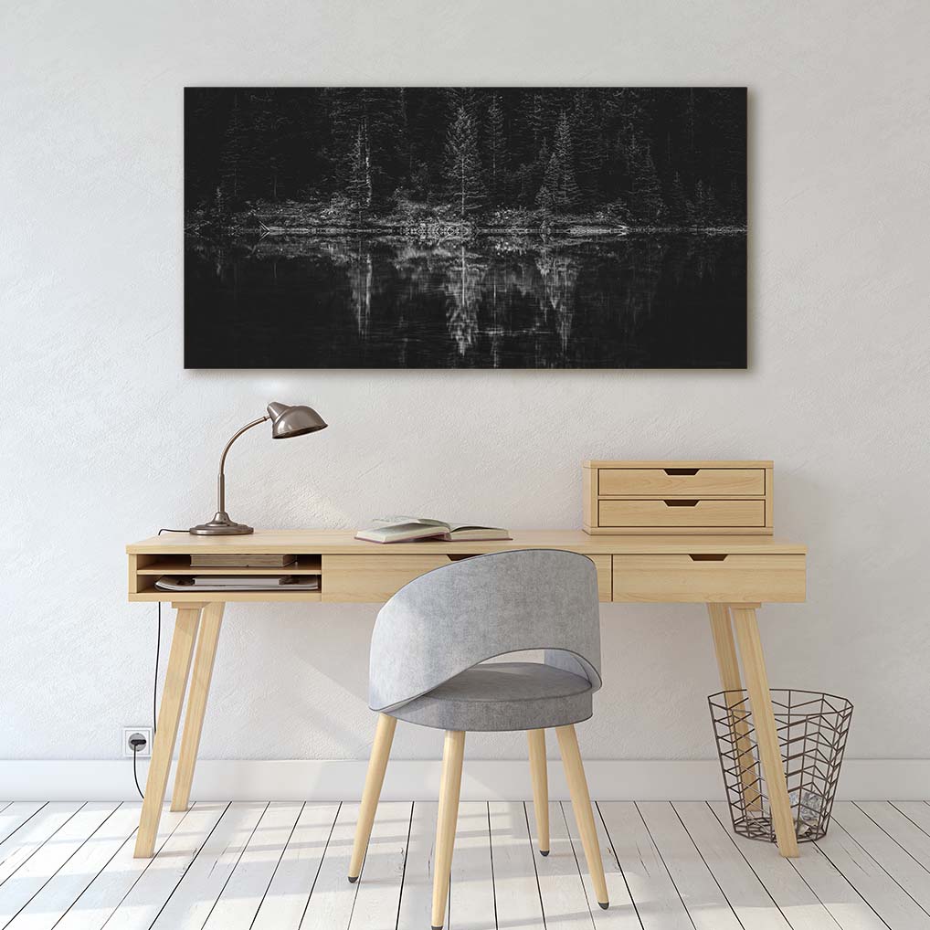 Timber Reflected - Canvas Print by Erik Young | Art Bloom Canvas Art