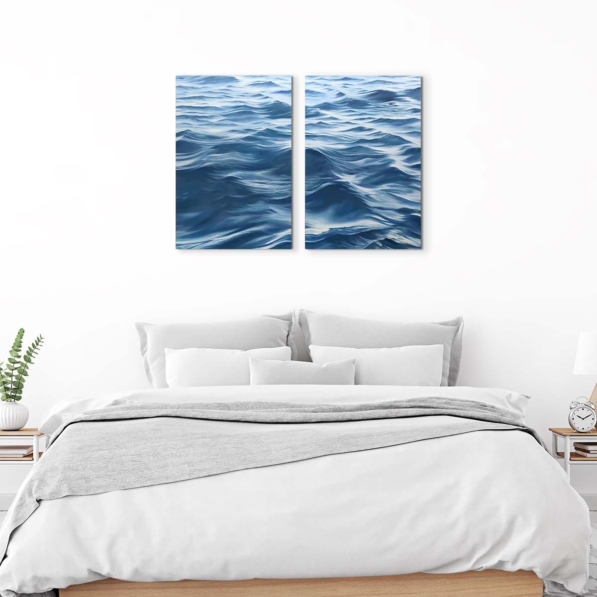 Transcendence - 2-Piece Canvas Print by Julie Kluh | Art Bloom Canvas Art