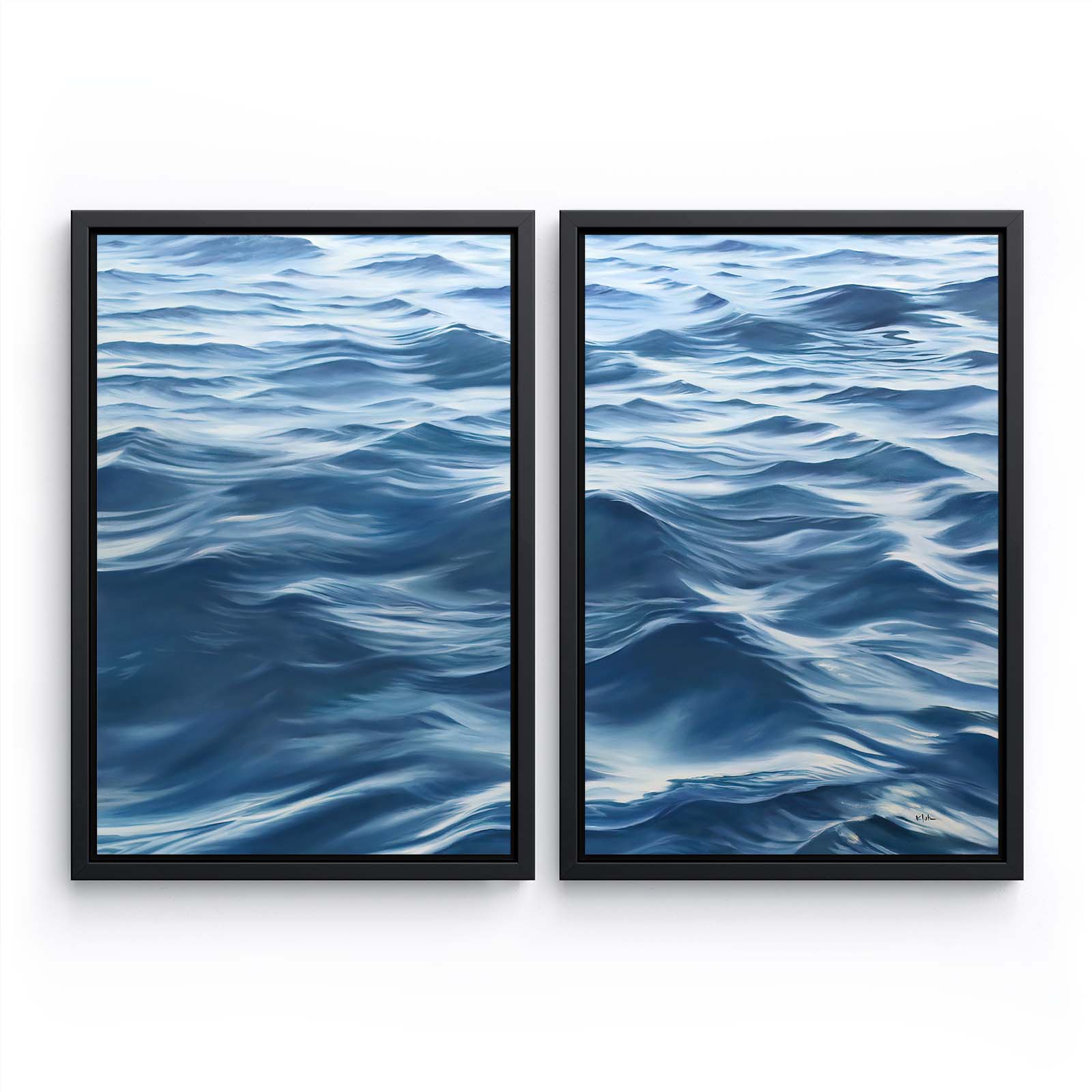 Transcendence - 2-Piece Canvas Print by Julie Kluh | Art Bloom Canvas Art