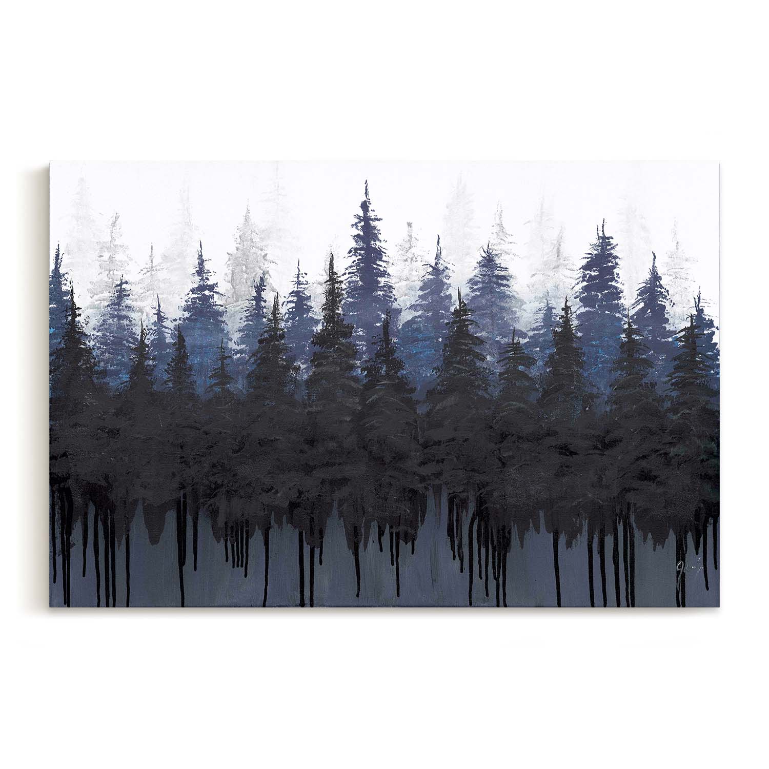 Tree Shadows - Abstract Tree Wall Art by Jolene Schilling | Art Bloom ...