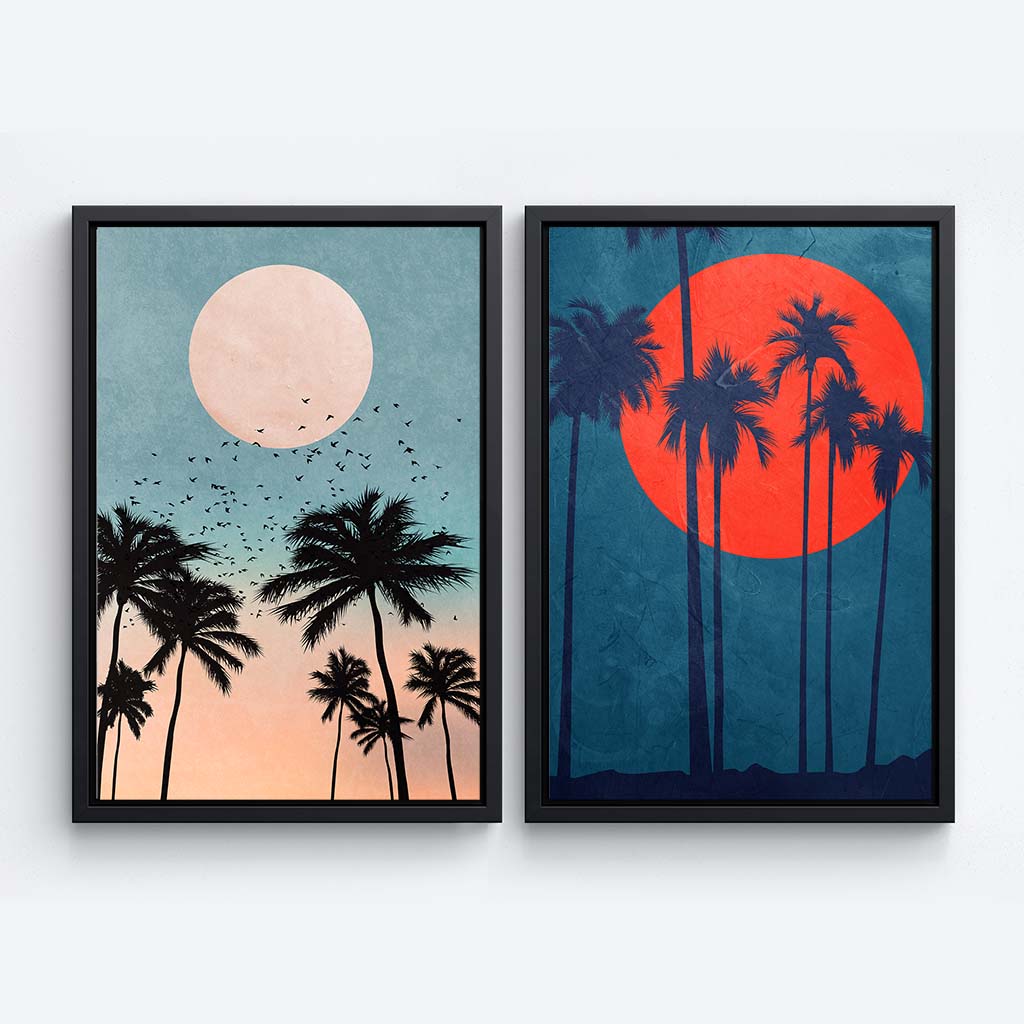 Tropical Suns Bundle - 2-Piece Bundle by Nate Taylor | Art Bloom Canvas Art