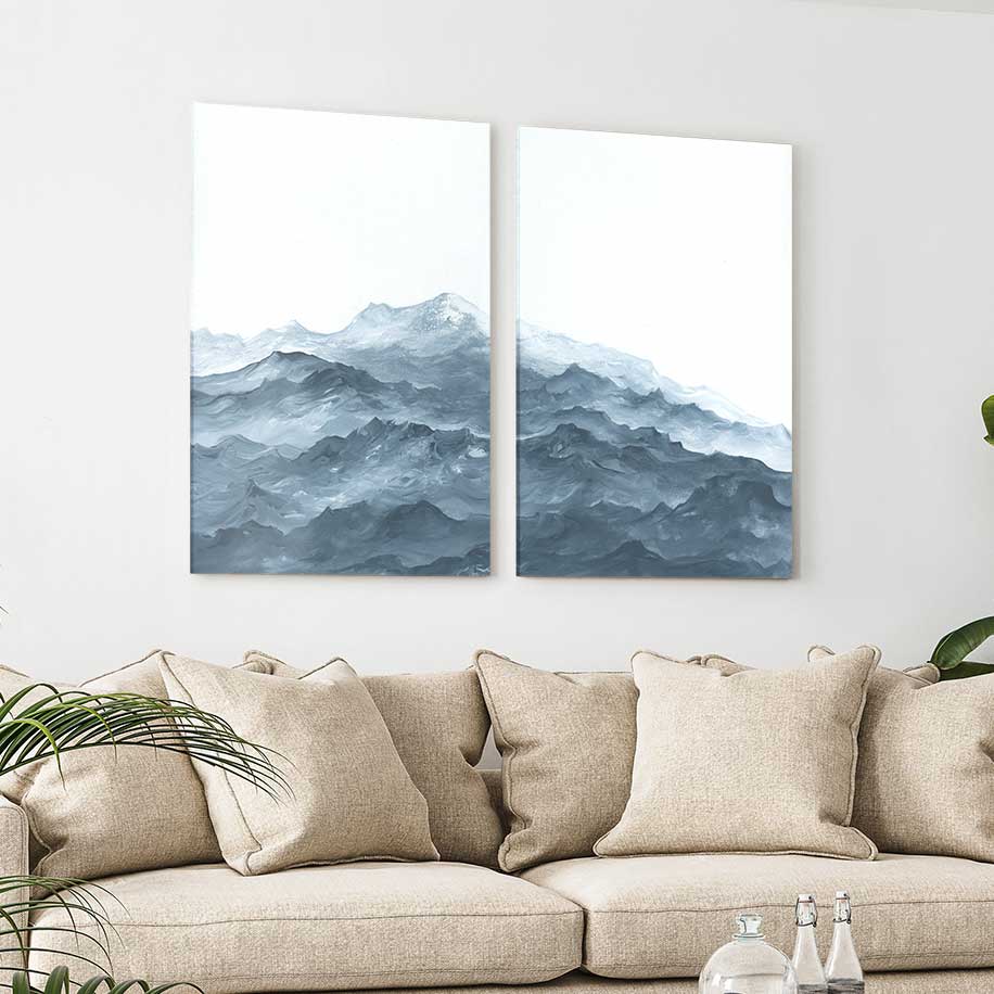 Waiver - 2-Piece Canvas Print by Emily Scott | Art Bloom Canvas Art