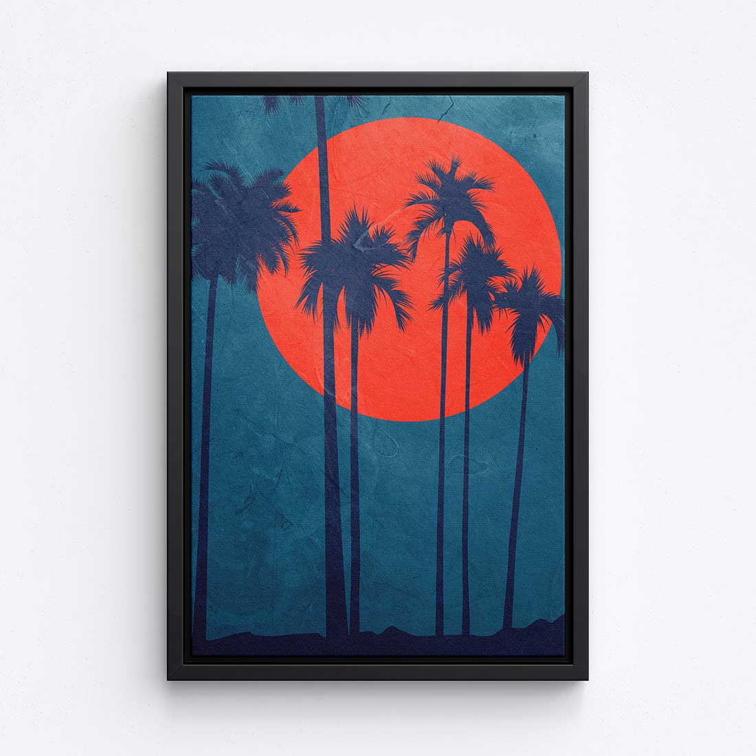 Warm Sunset - Canvas Print by Kubistika | Art Bloom Canvas Art