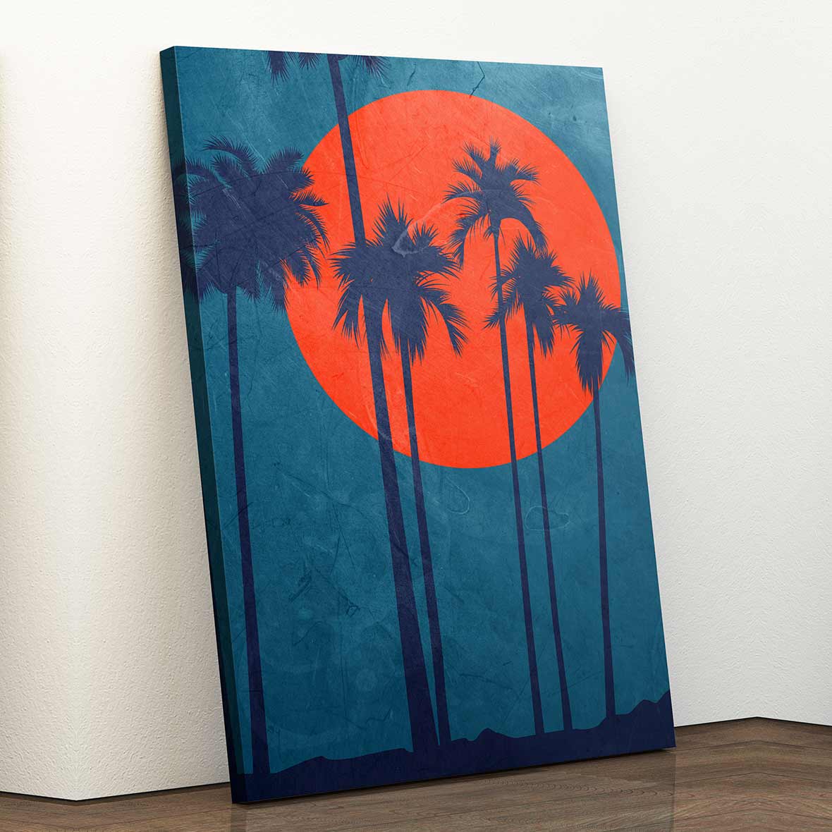 Warm Sunset - Canvas Print by Kubistika | Art Bloom Canvas Art