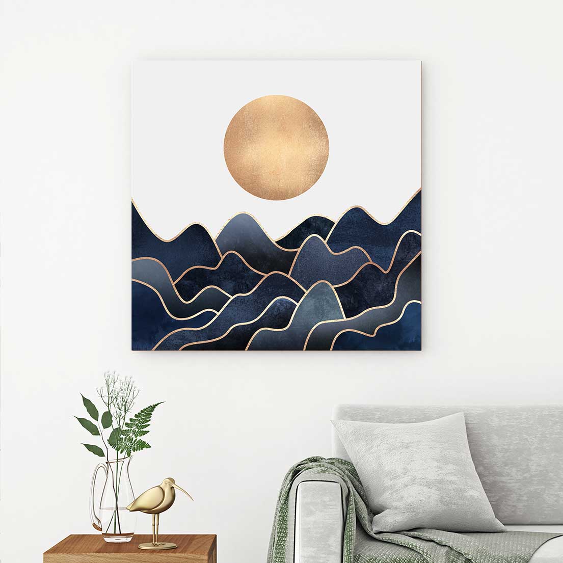 Waves - Canvas Print by Elisabeth Fredriksson | Art Bloom Canvas Art