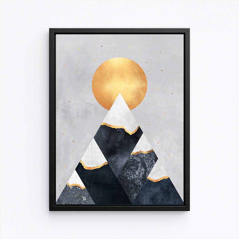 Winter Mountains - Canvas Print by Elisabeth Fredriksson | Art Bloom Canvas Art