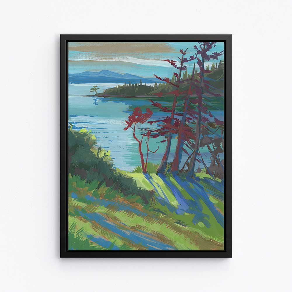 Woodstock Harbor - Canvas Print by Khara Ledonne | Art Bloom Canvas Art