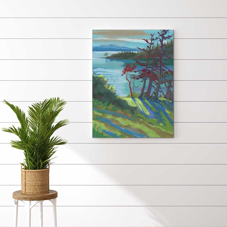 Woodstock Harbor - Canvas Print by Khara Ledonne | Art Bloom Canvas Art