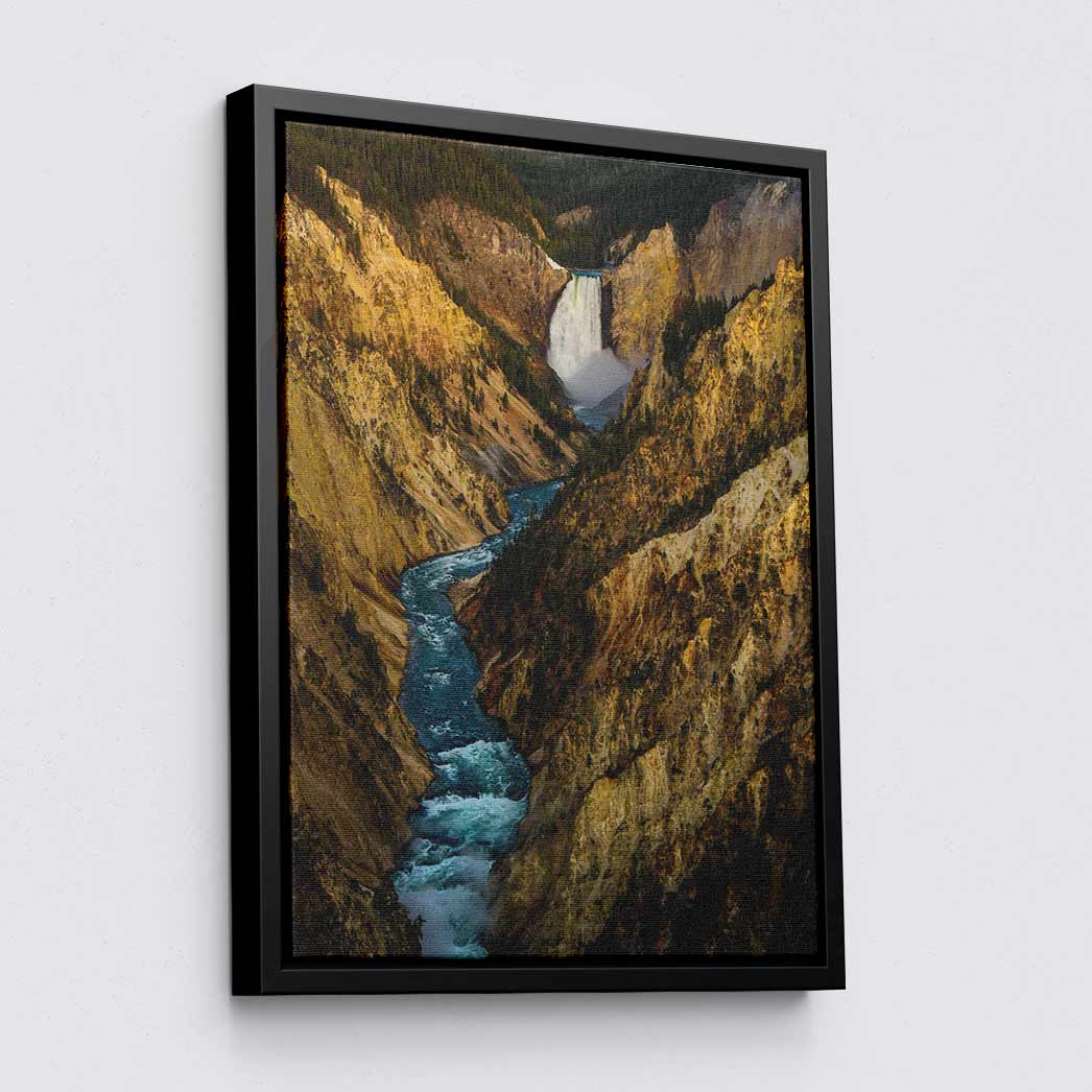 Yellowstone River - Canvas Print by Kyle Spradley | Art Bloom Canvas Art