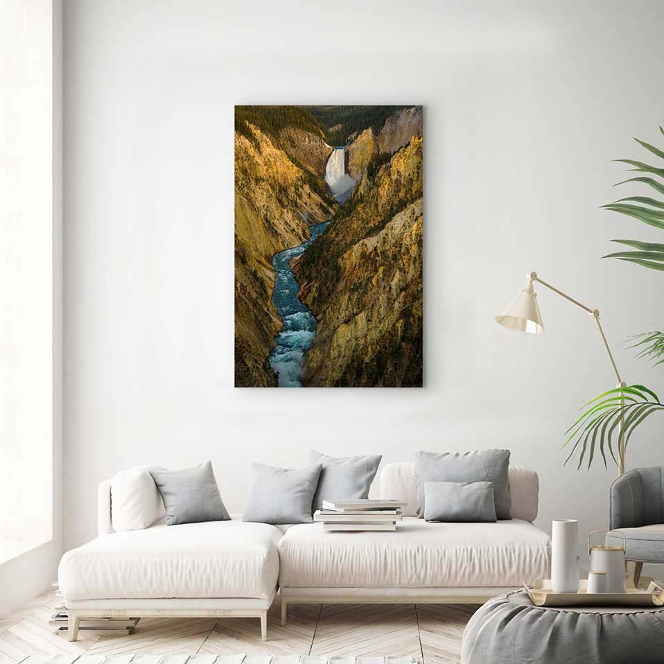 Yellowstone River - Canvas Print by Kyle Spradley | Art Bloom Canvas Art