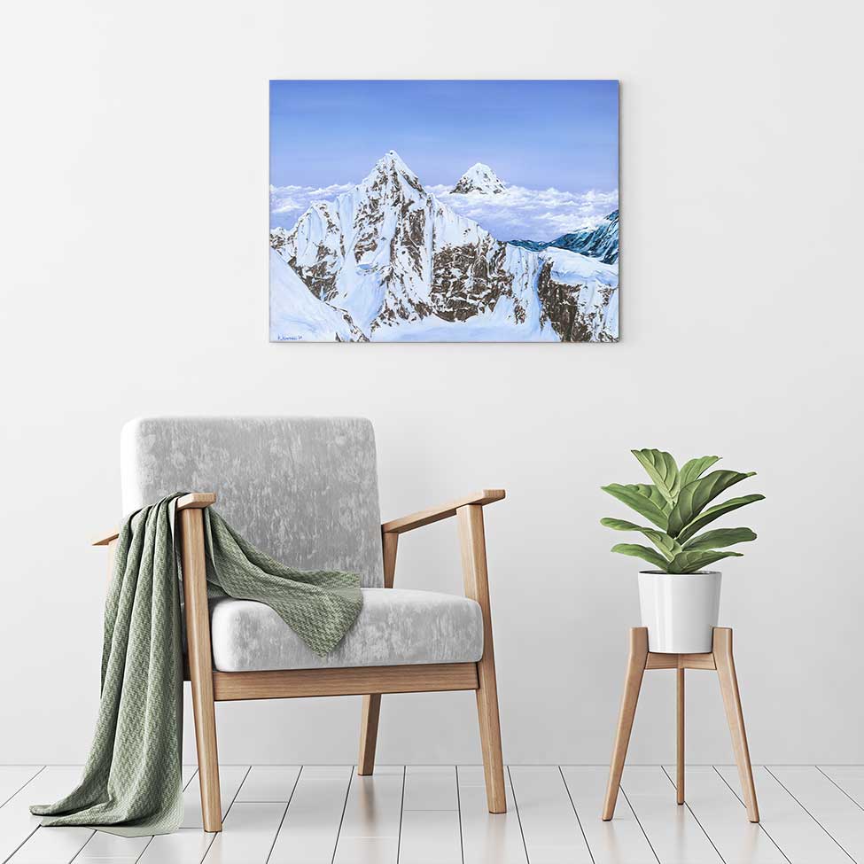 Denali Haze - Canvas Print by Katie Kwasnicki | Art Bloom Canvas Art