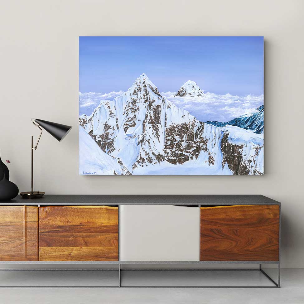 Denali Haze - Canvas Print by Katie Kwasnicki | Art Bloom Canvas Art