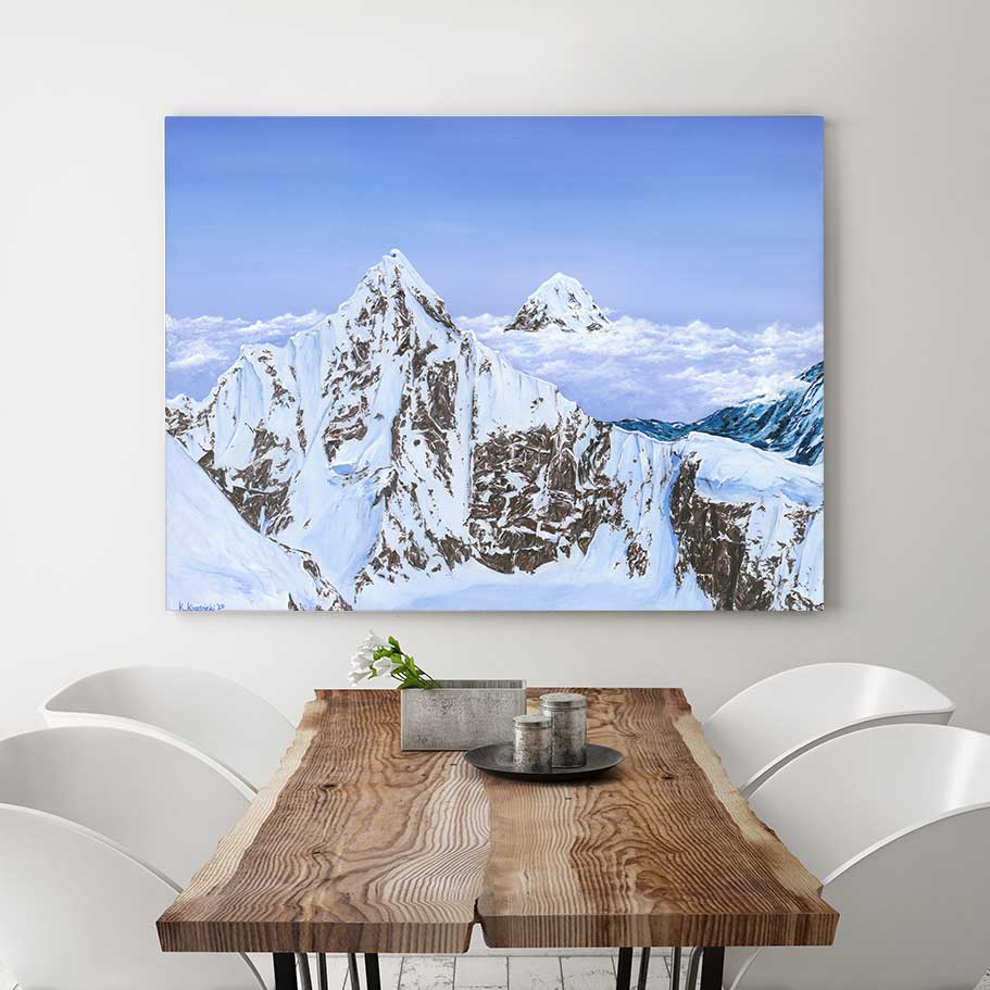 Denali Haze - Canvas Print by Katie Kwasnicki | Art Bloom Canvas Art