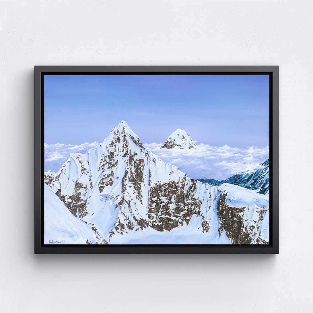 Denali Haze - Canvas Print by Katie Kwasnicki | Art Bloom Canvas Art