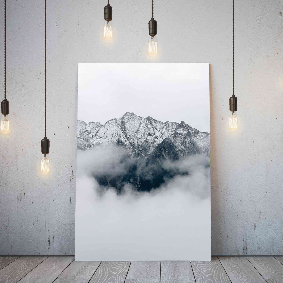 From the Clouds Canvas Art by Eberhard Grossgasteiger | Art Bloom